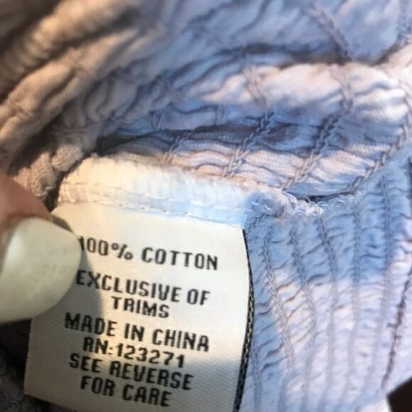 Orange tea size medium girls blouse - Picture 5 of 7